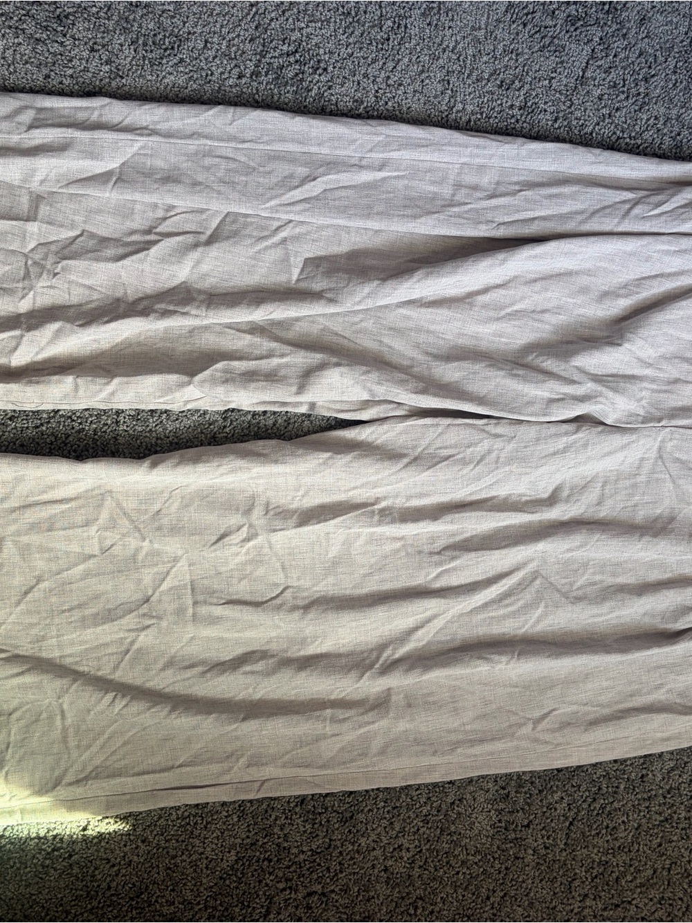 wild fable Light Gray Linen-Feel Sheet Set